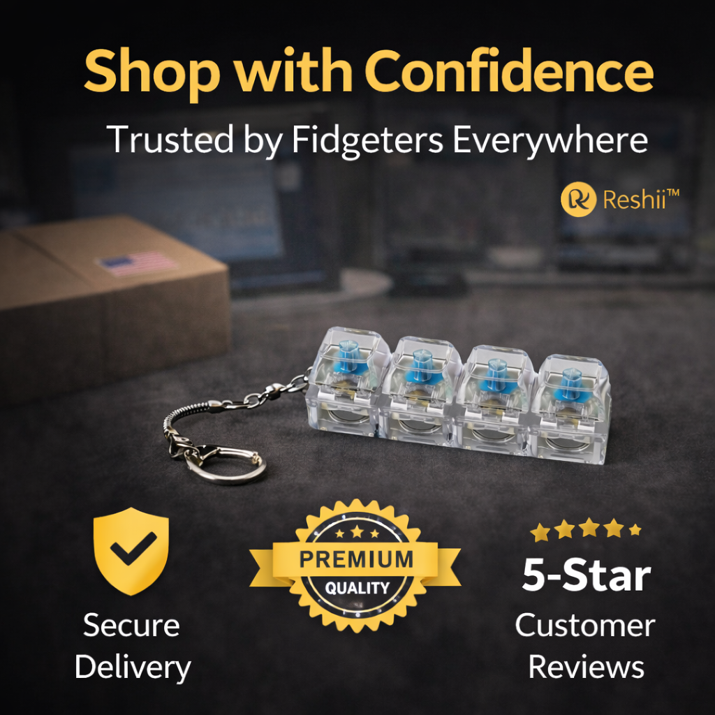 KeyClick Fidget Keychain™